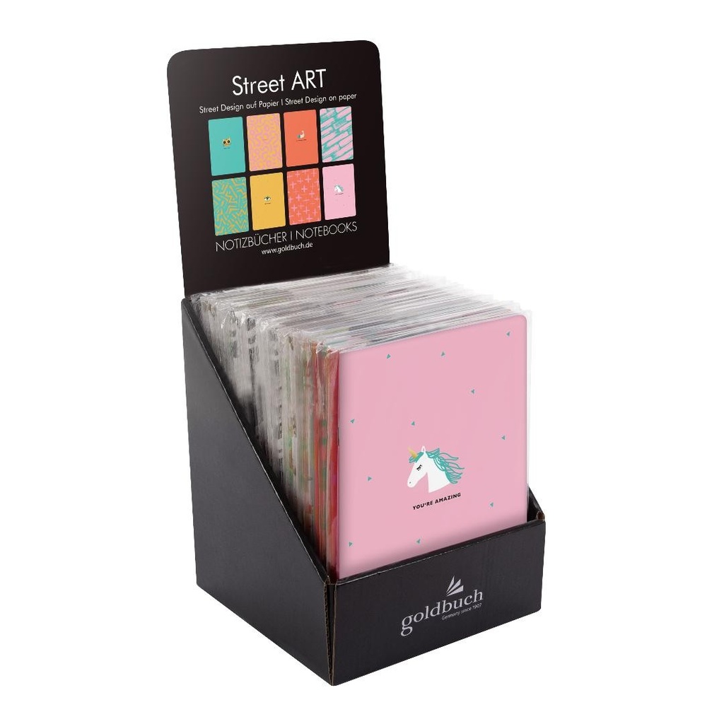 Carnet street art goldbuch 