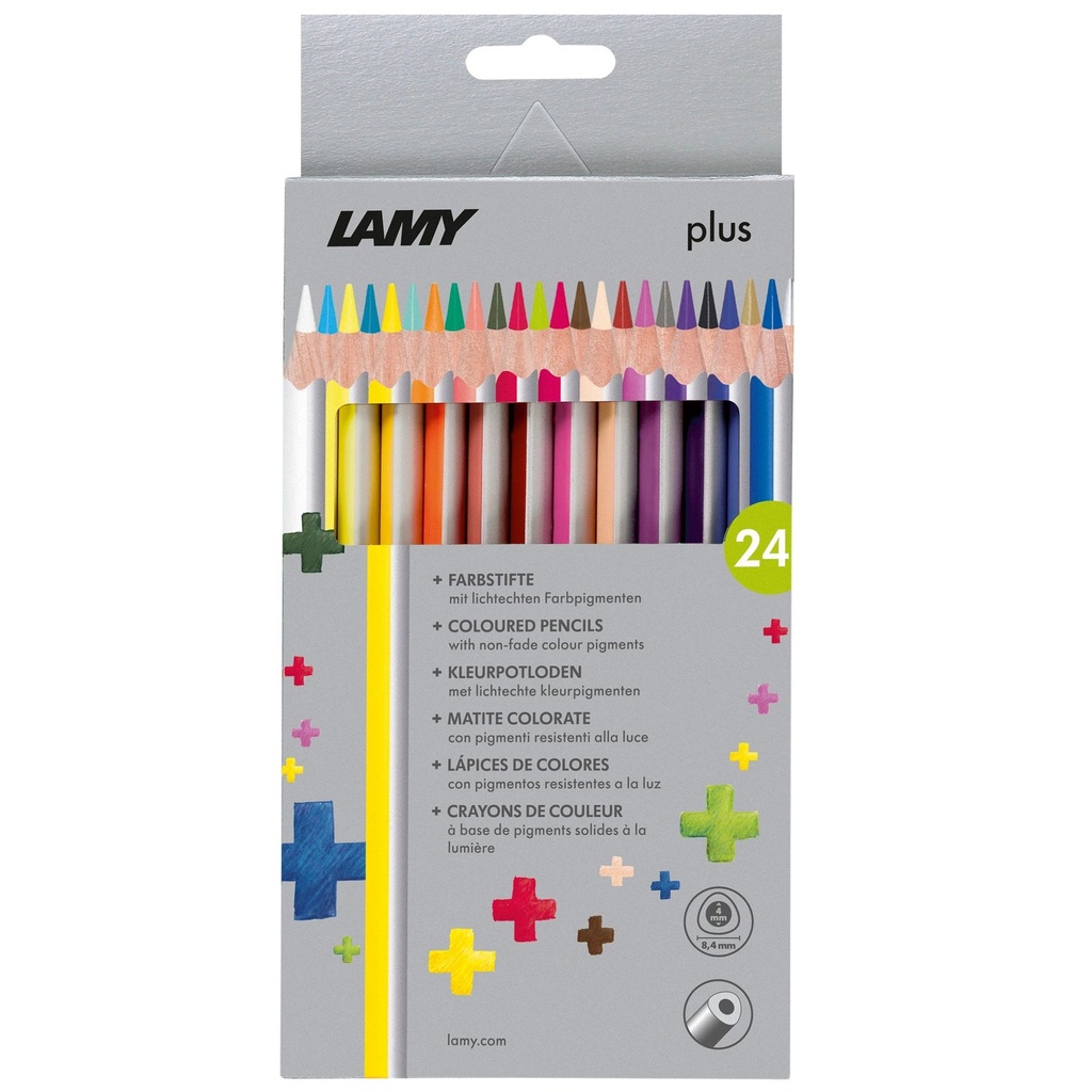 Lamy plus colored pencils 24