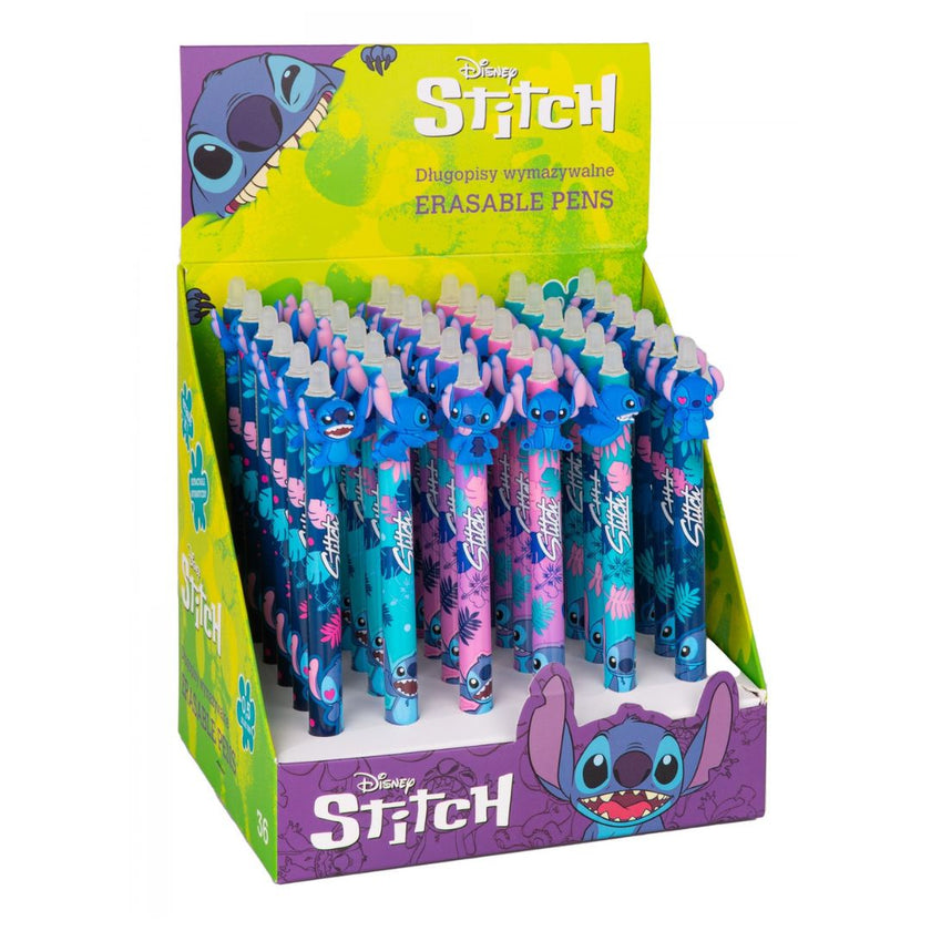 Erasable gelpen stitch