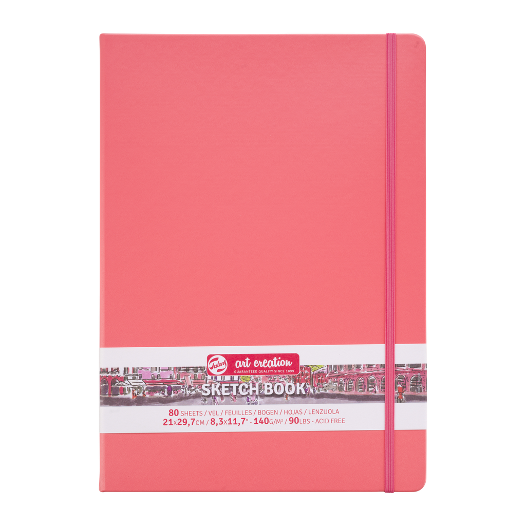 TALENS SKTCH BOOK A4 ROSE