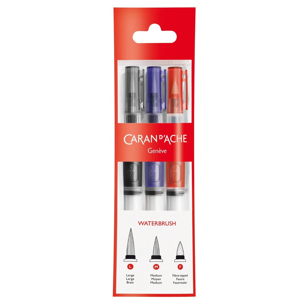 caran d' ache set waterbrush