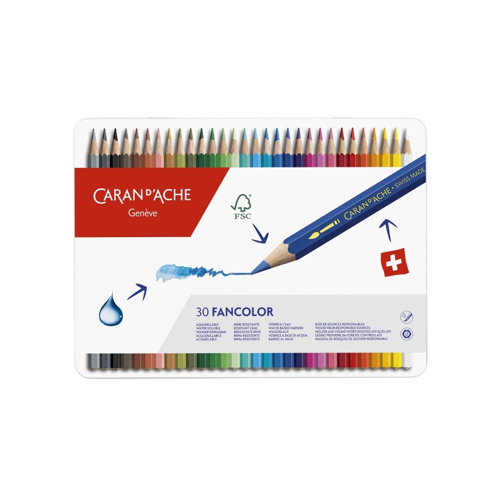 carand'ache fan color 30