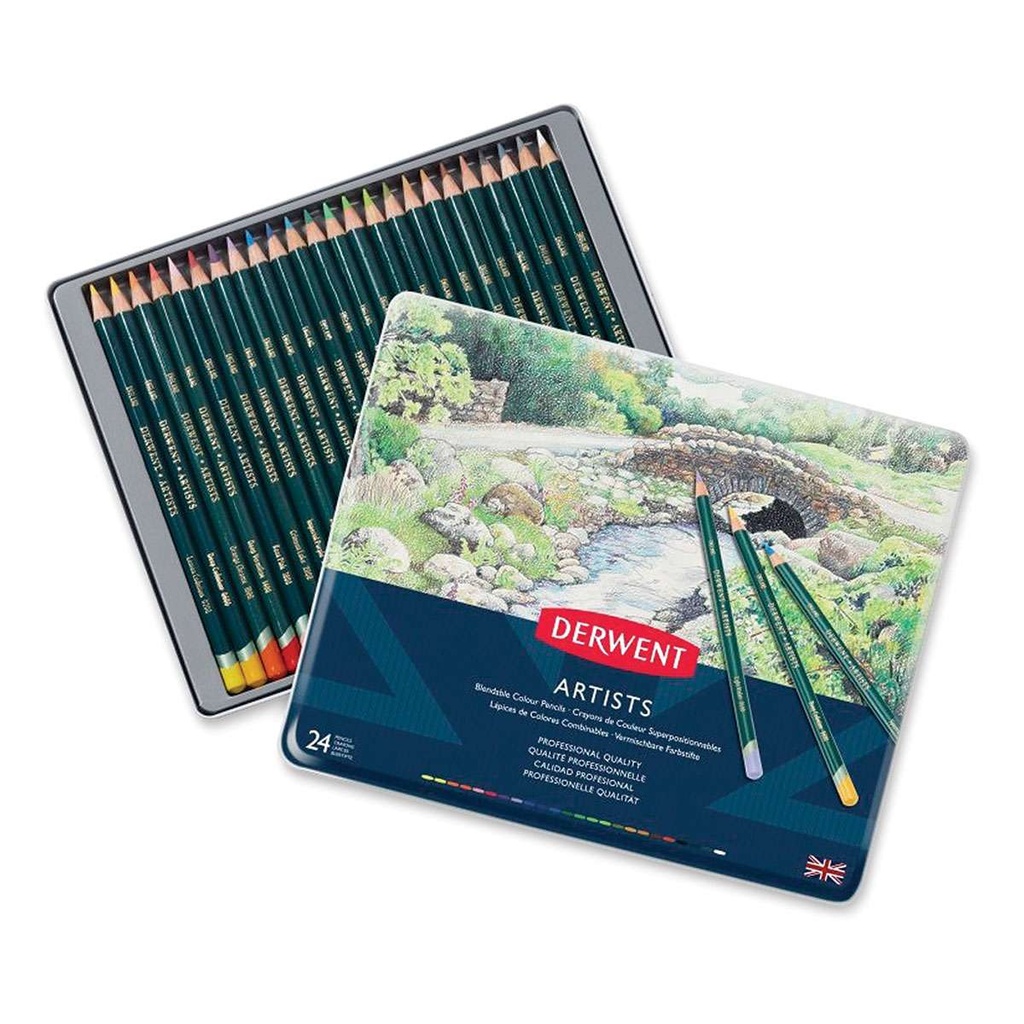 DERWENT BOITE DE 24 CRAYON  COULEUR\ ARTISTE