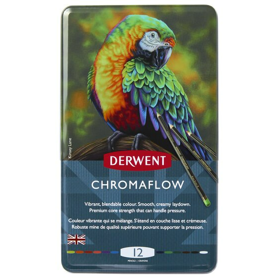 DARWENT BOITE DE 12 CRAYON CHROMAFLOW