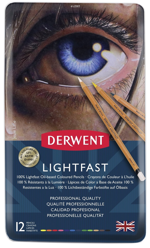 DERWENT BOITE DE 12 CRAYON LIGHFAST