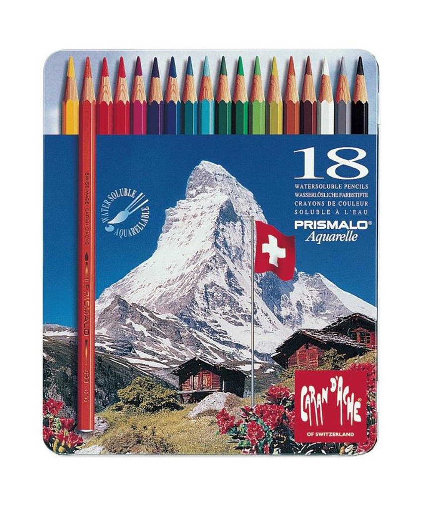 carand'ache prismalo aquarelle 18