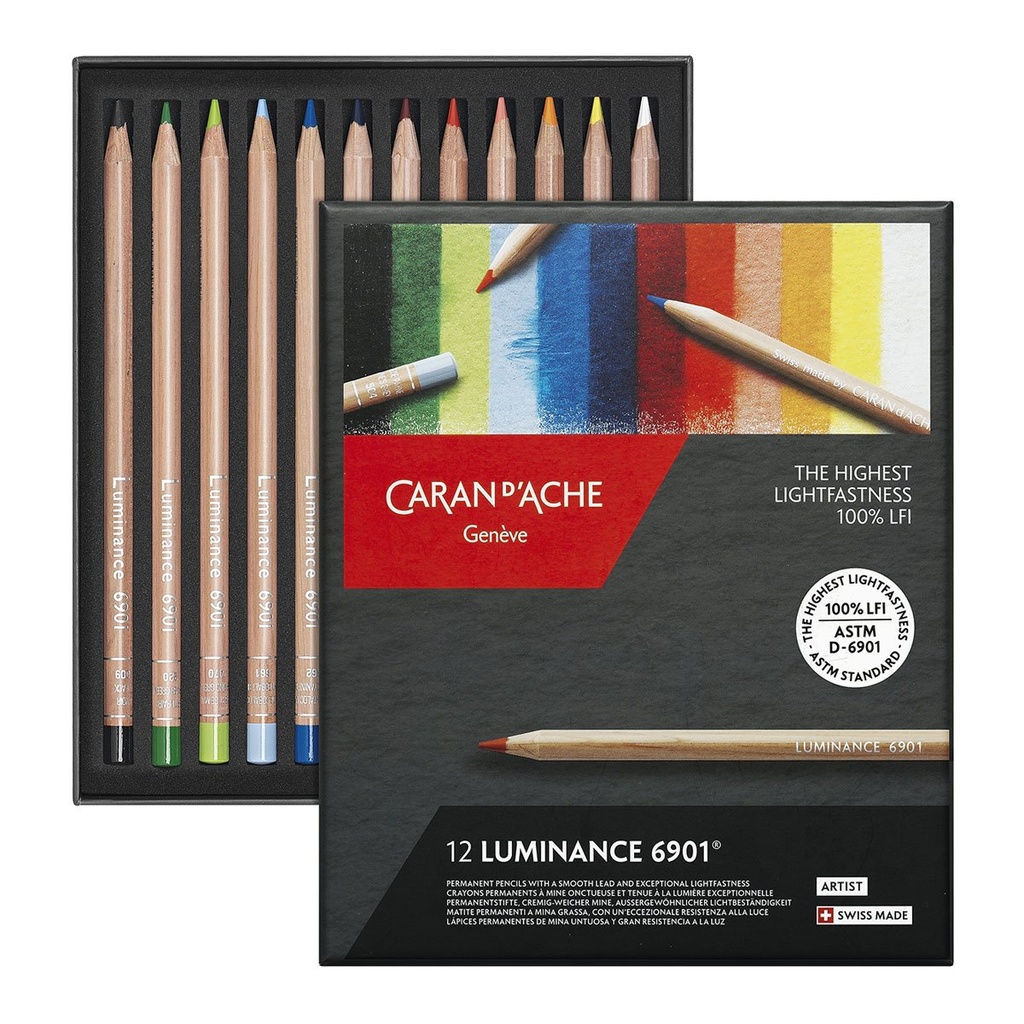 carand'ache luminance 6901 12