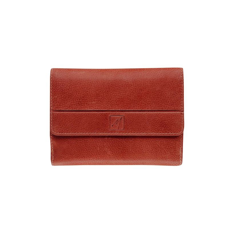 Portefeuille label m cognac