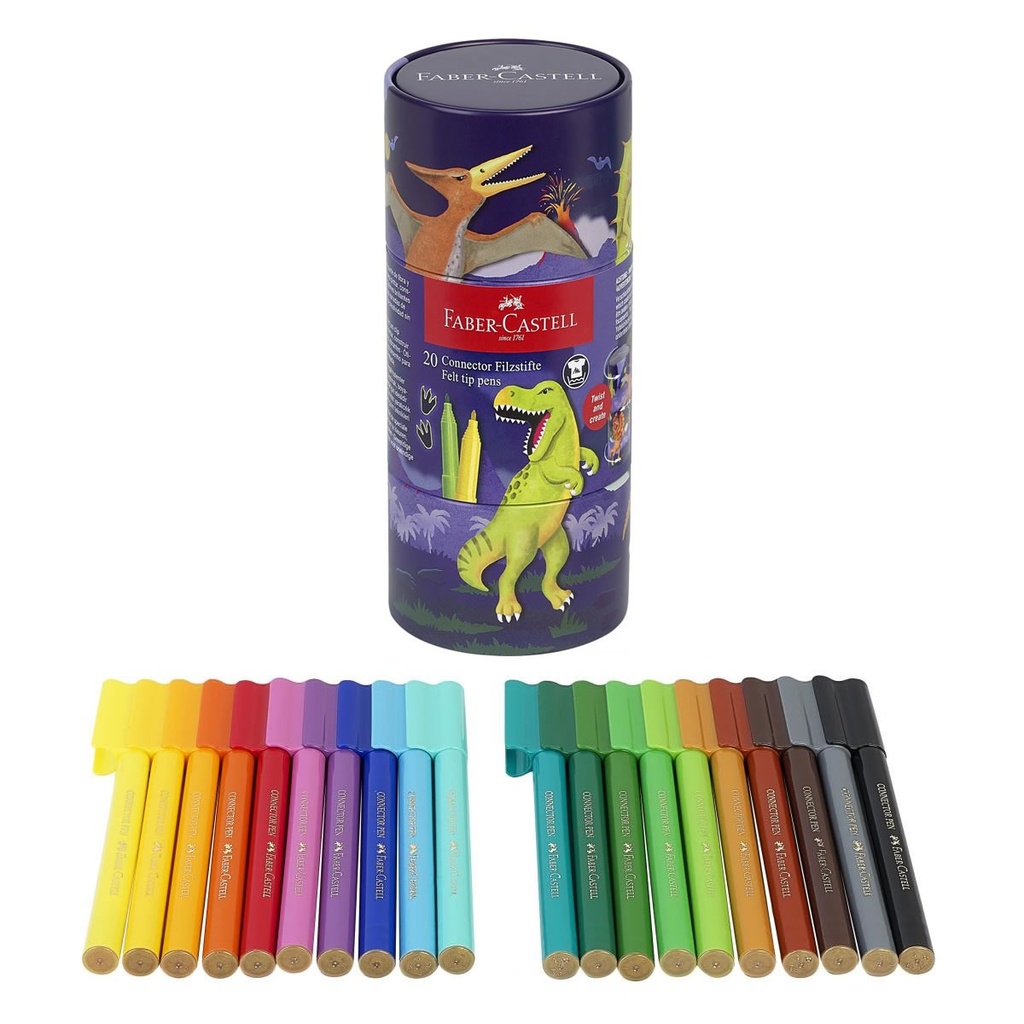 faber-castell 20 connector pens 