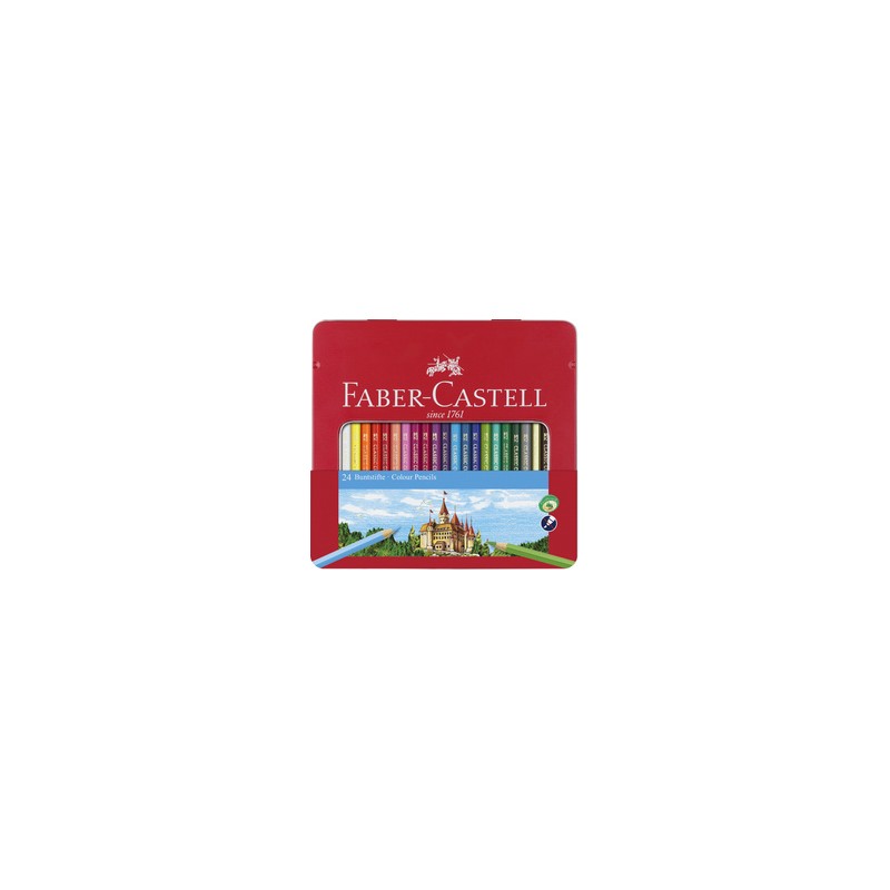 FABER-CASTELL 24 couleur pencils