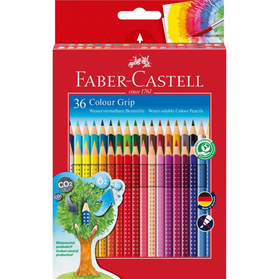FABER-CASTELL colour grip 36