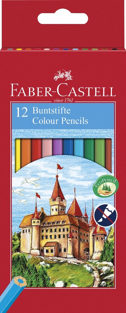 FABER-CASTELL colour pencils 12
