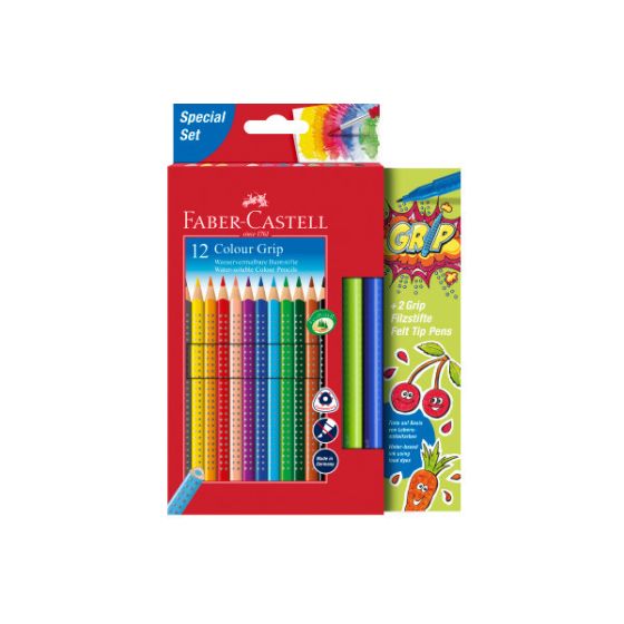 FABER-CASTELL colour grip 12