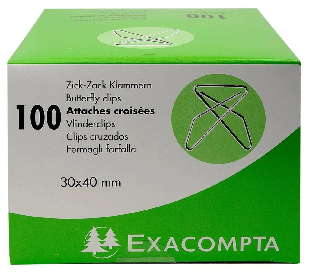 exacompta attaches croise 100