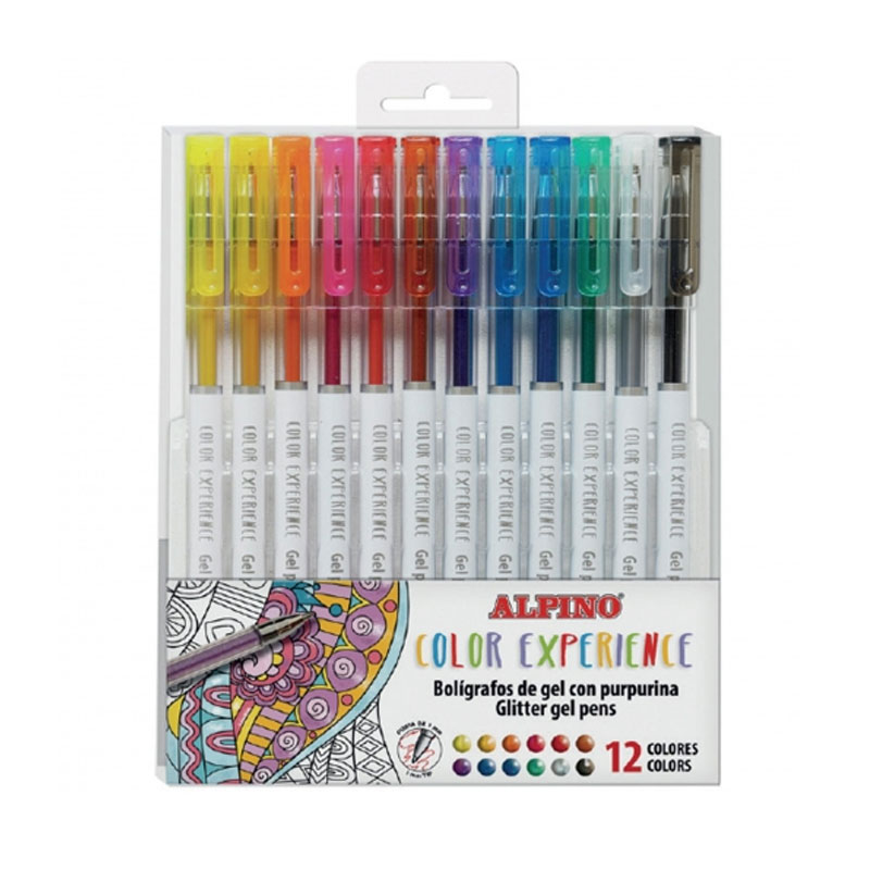 alpino glitter pen 12