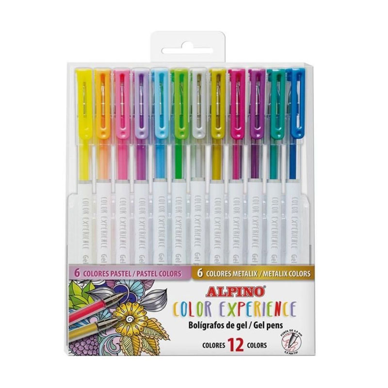 alpino gel pens 12