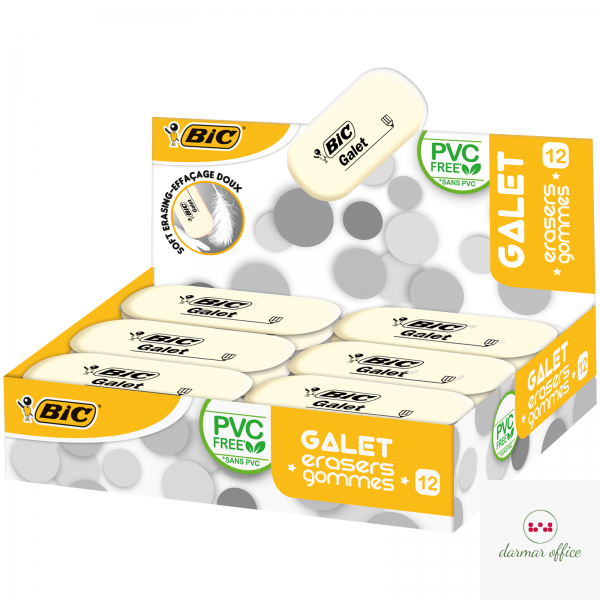 bic gomme galet