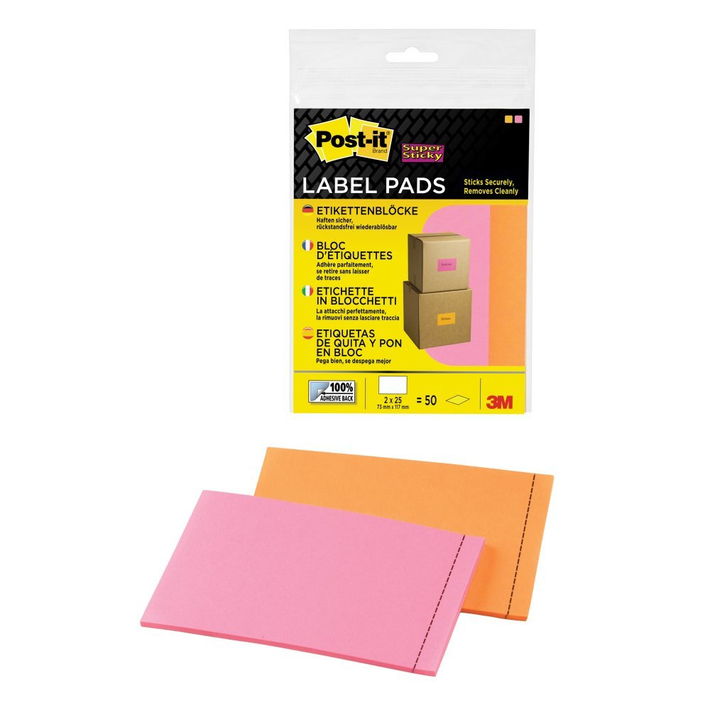 POST IT LABEL PADS 