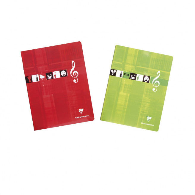 Clairefontaine cahier A5 musique