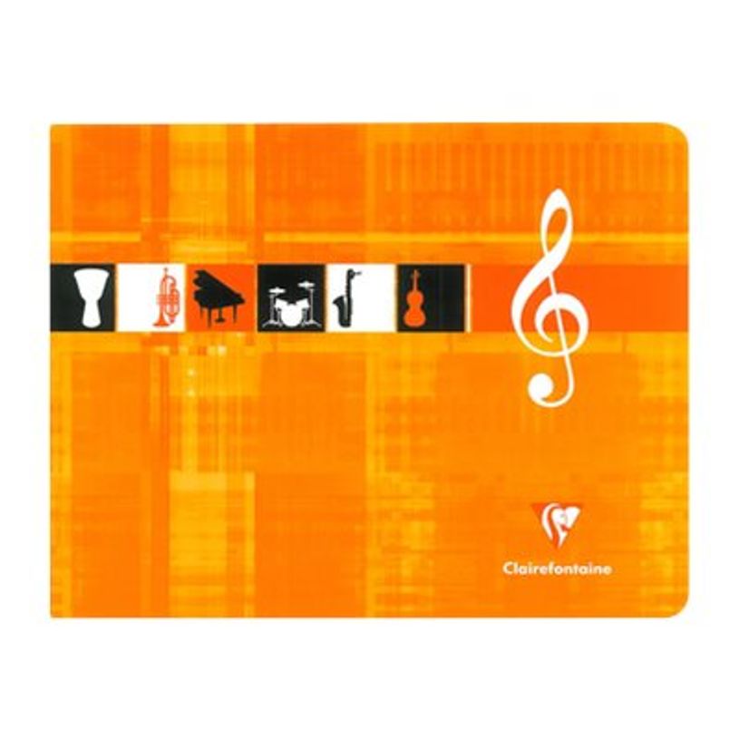 clairefontaine cahier a5 musique 