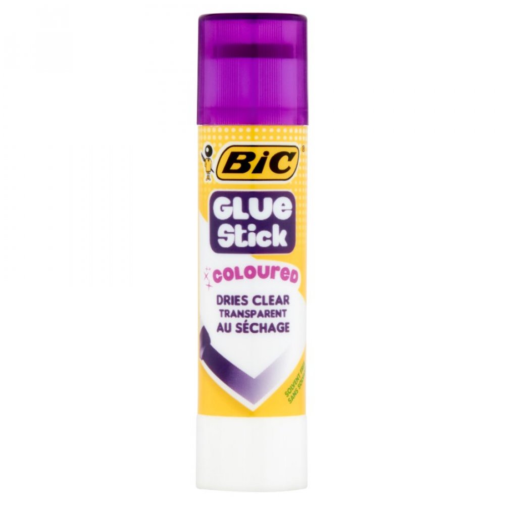 BIC GLUE STICK COLOURED