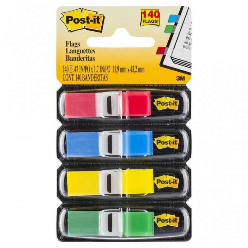 POST IT INDEX FLAGS 4
