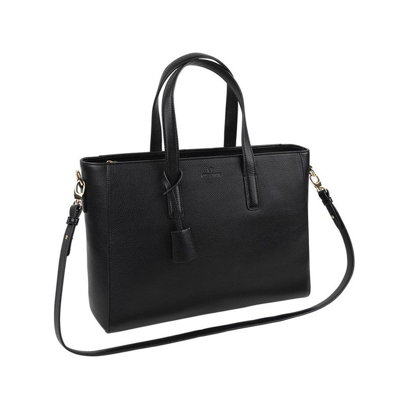 SAC CABAS OBERTHUR NOIR et doré