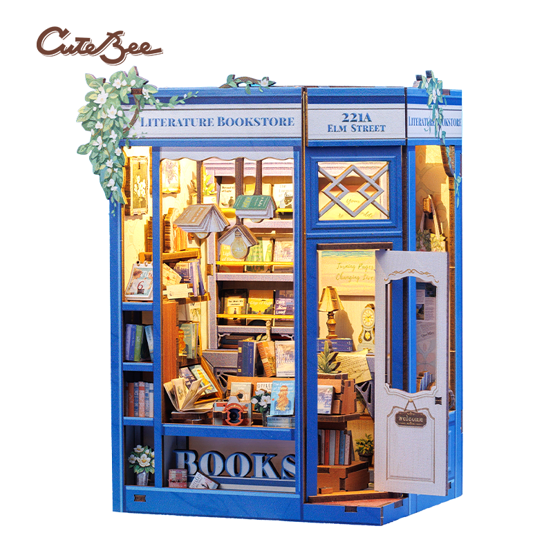 [BJAA203] CUTEBEE DIY BOOK NOTE KIYE difficulty 1 (literature bookshop)