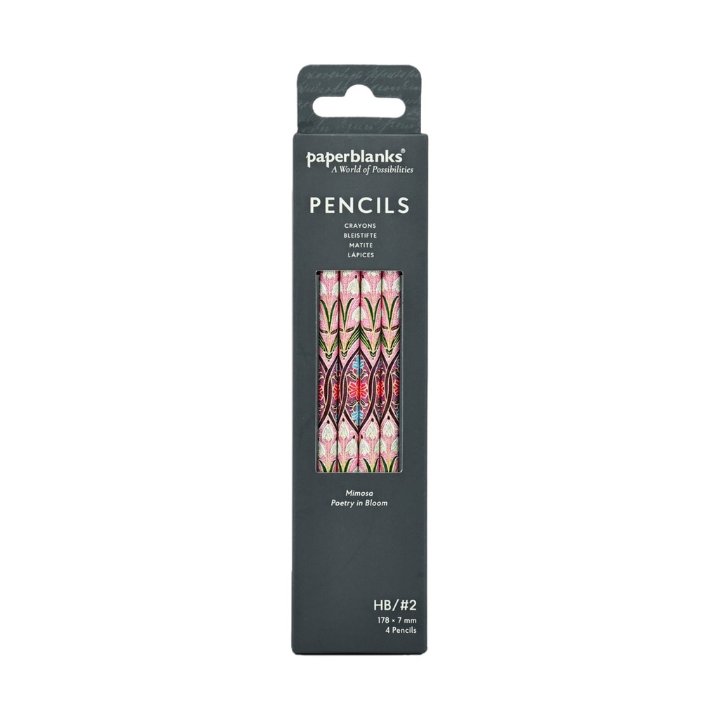 PAPERBLANKS SET OF 4 pencil (Mimosa)