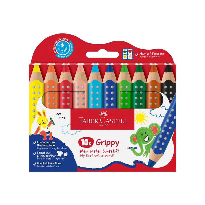 FABER CASTELL GRIPPY 10