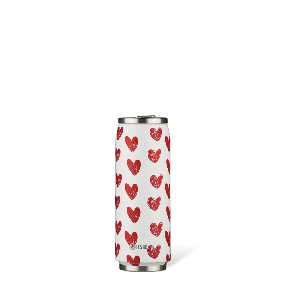 les Artistes Canet isotherme coeur 500ml (coeur)