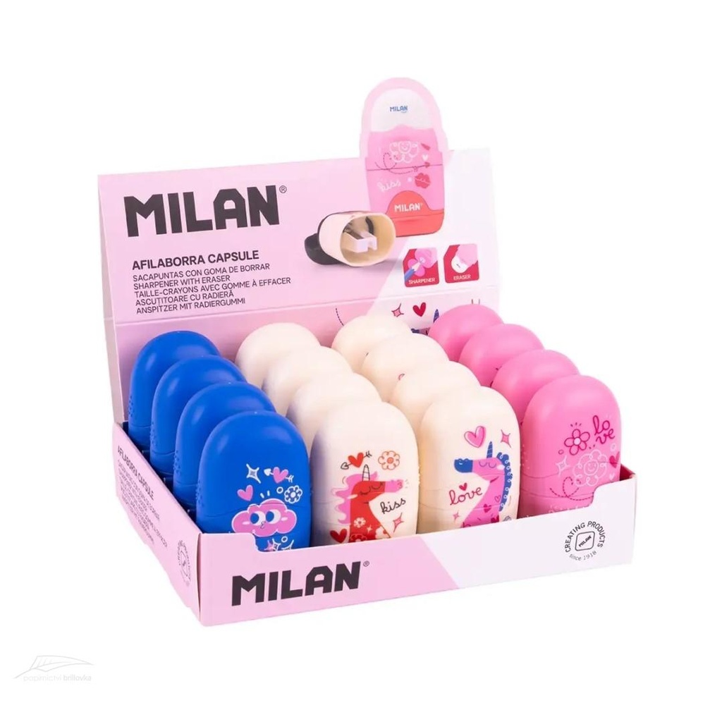 MILAN TAILLE CRAYON GOMME
