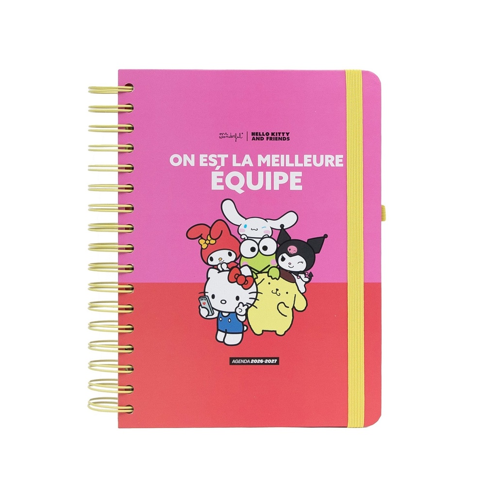 AGENDA 2026-2027 HELLO KITTY