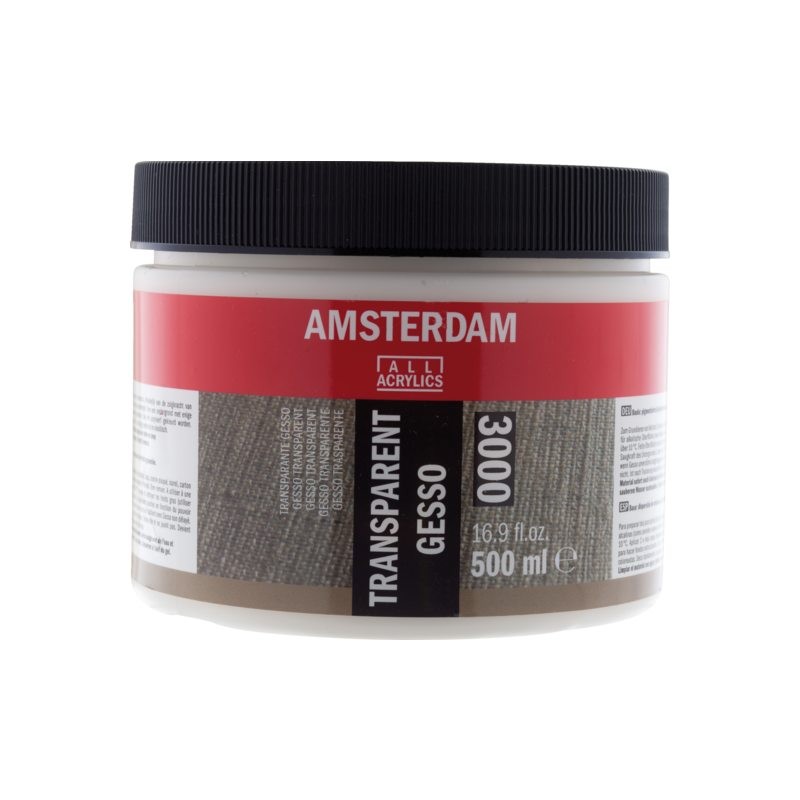 AMSTERDAM GESSO TRANSPARENT 250ML