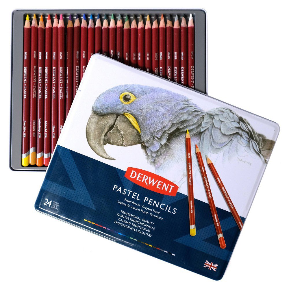 DERWENT 24 CRAYONS AQUARELLE