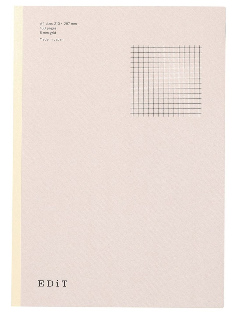 NOTEBOOK A4 160P 5MM GRID