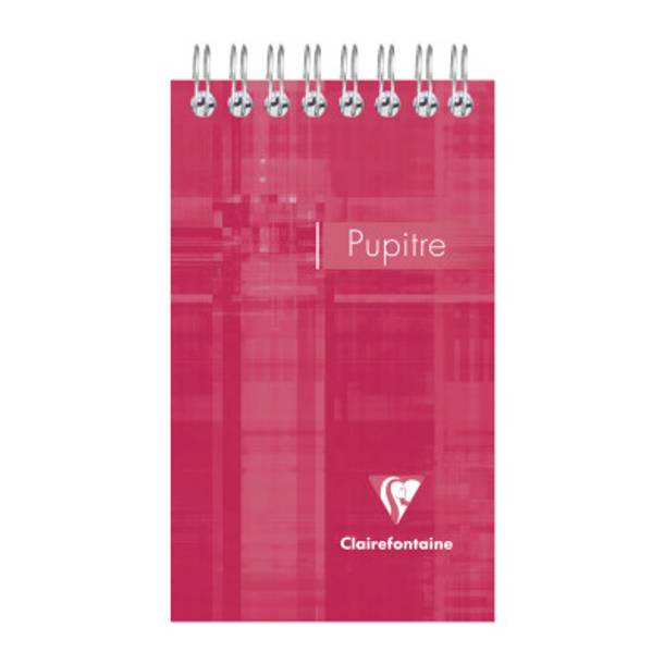 [8556] clair f  carnet a8 spiral pupitre