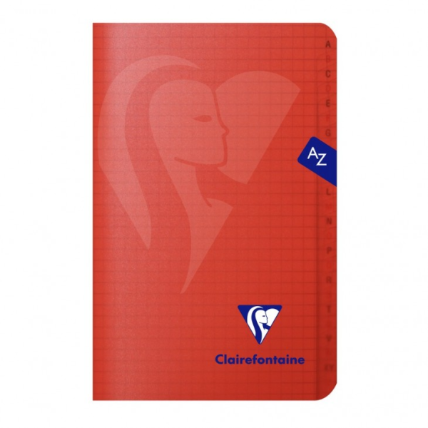CLAIREFONTAINE CARNET A/Z 11X17
