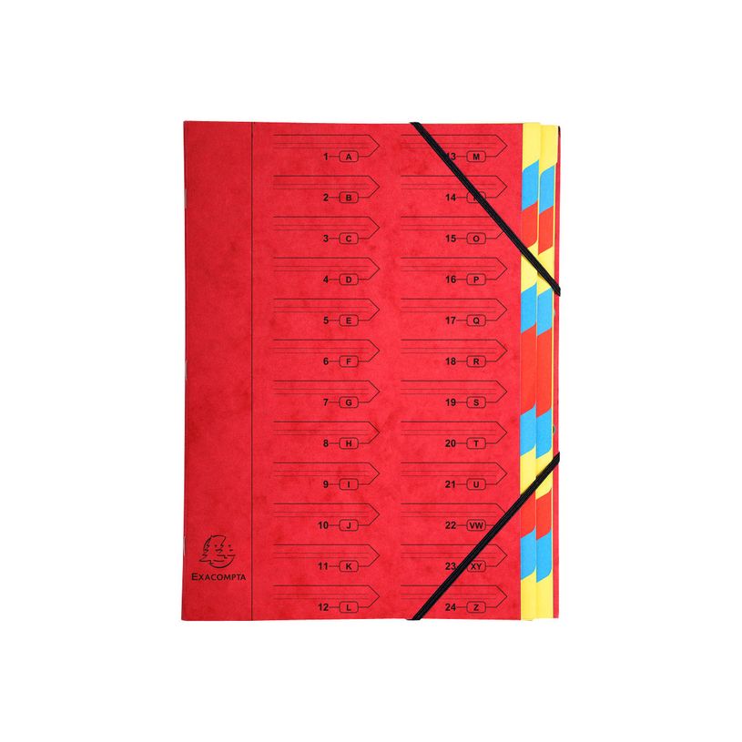 [54245] TRIEUR INTERCALAIRE  24 CARTON EXACOMPTA