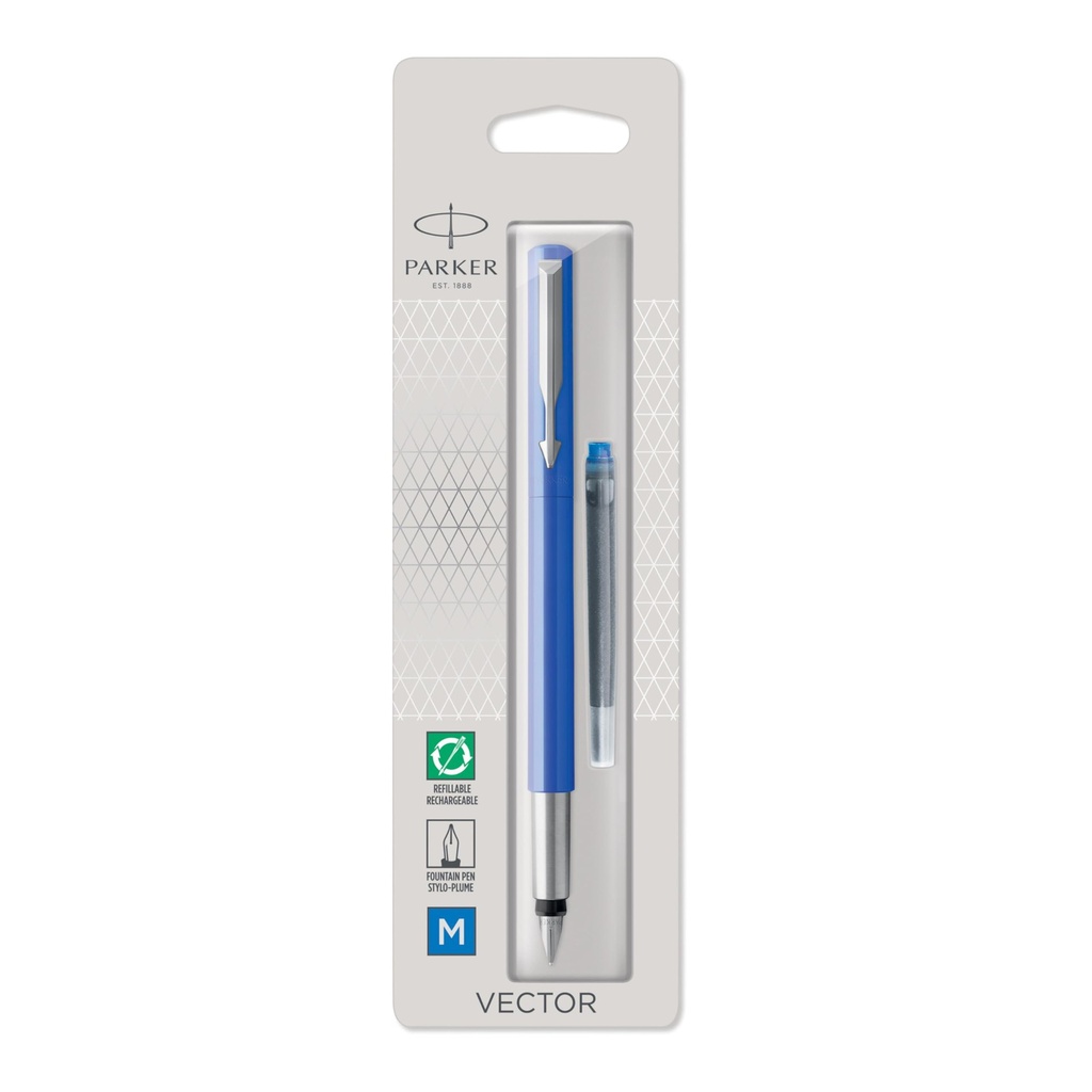 PARKER VECTOR BLEU