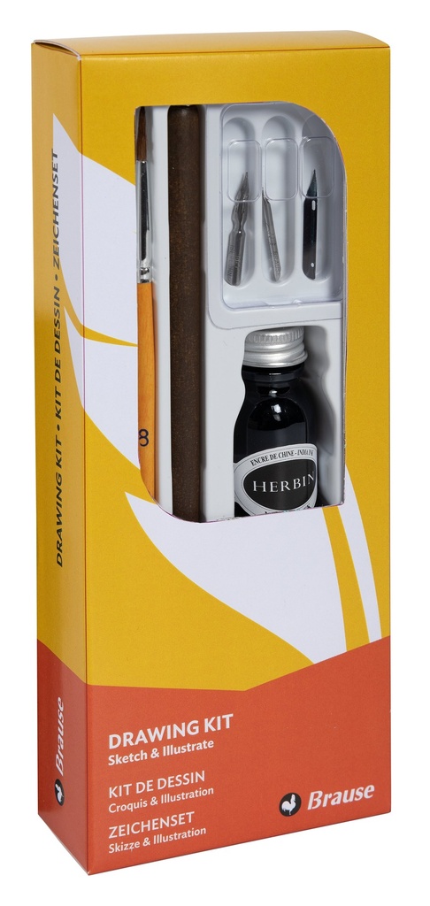 KIT CALLIGRAPHY DESSIN BRAUSE
