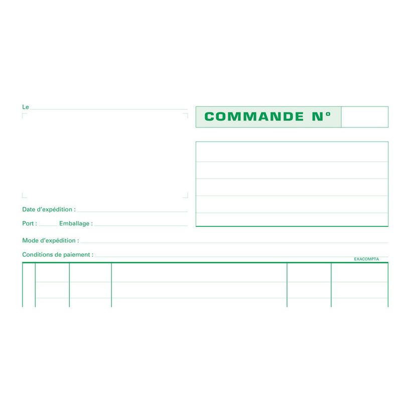 EXACOMP COMMANE TRIPLE