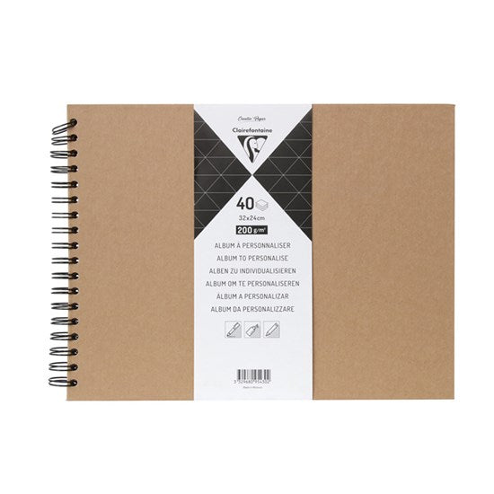 CLAIREF ALBUM PERSONALISABLE 32X24
