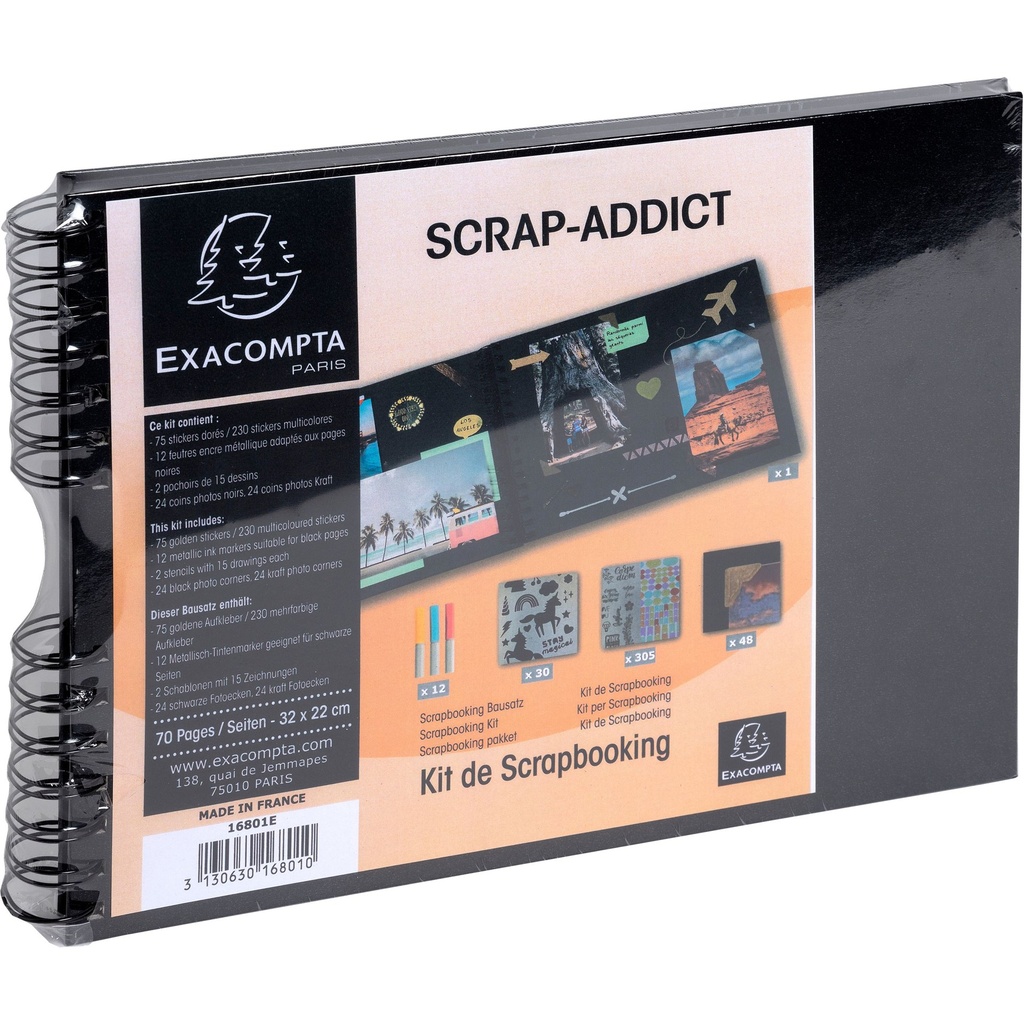 [1680] Exacompta SCRAP ADDICT32x22