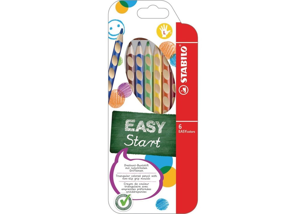 STABILO ESAY ERGONOMIQUE 6