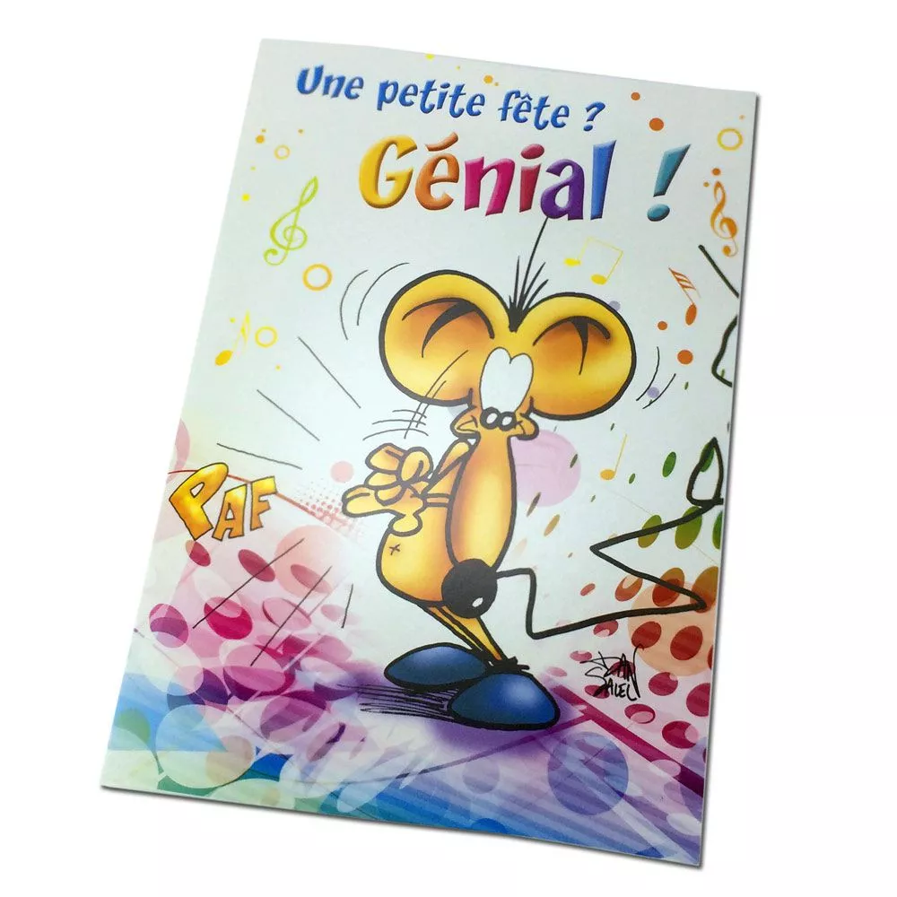 CARTE ZE SOURIS A4