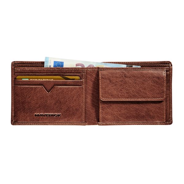 PORTEFEUILLE BRUN MAVERICK