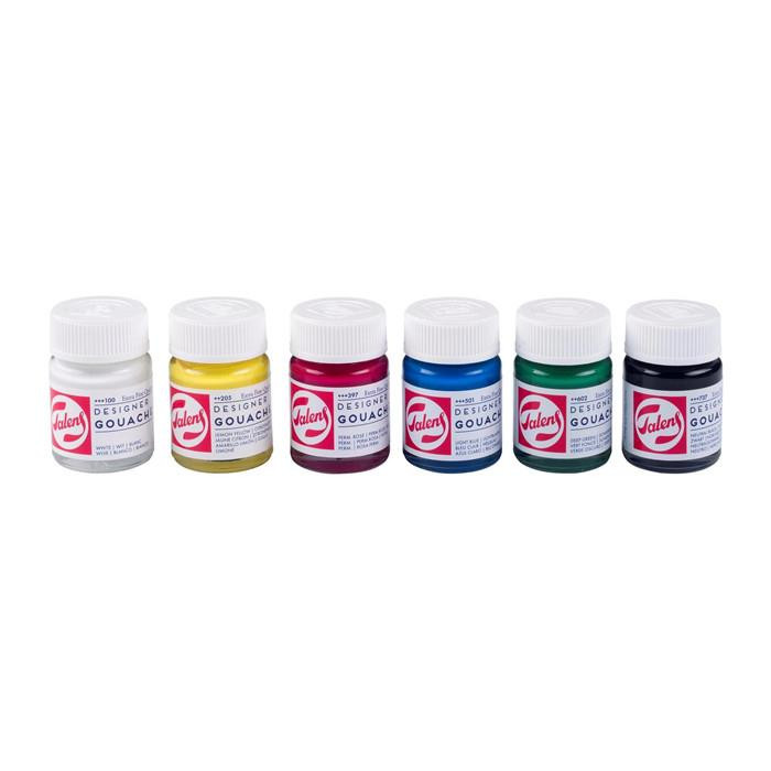 SET GOUACHE 6x 16 ml