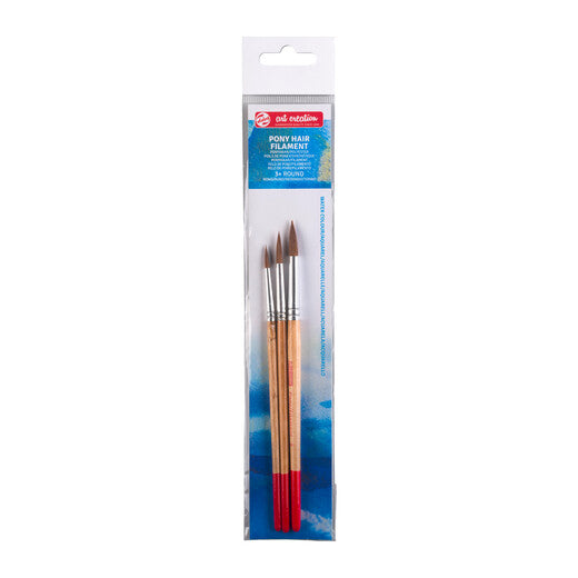 Talens pinceaux piny hair filament rond