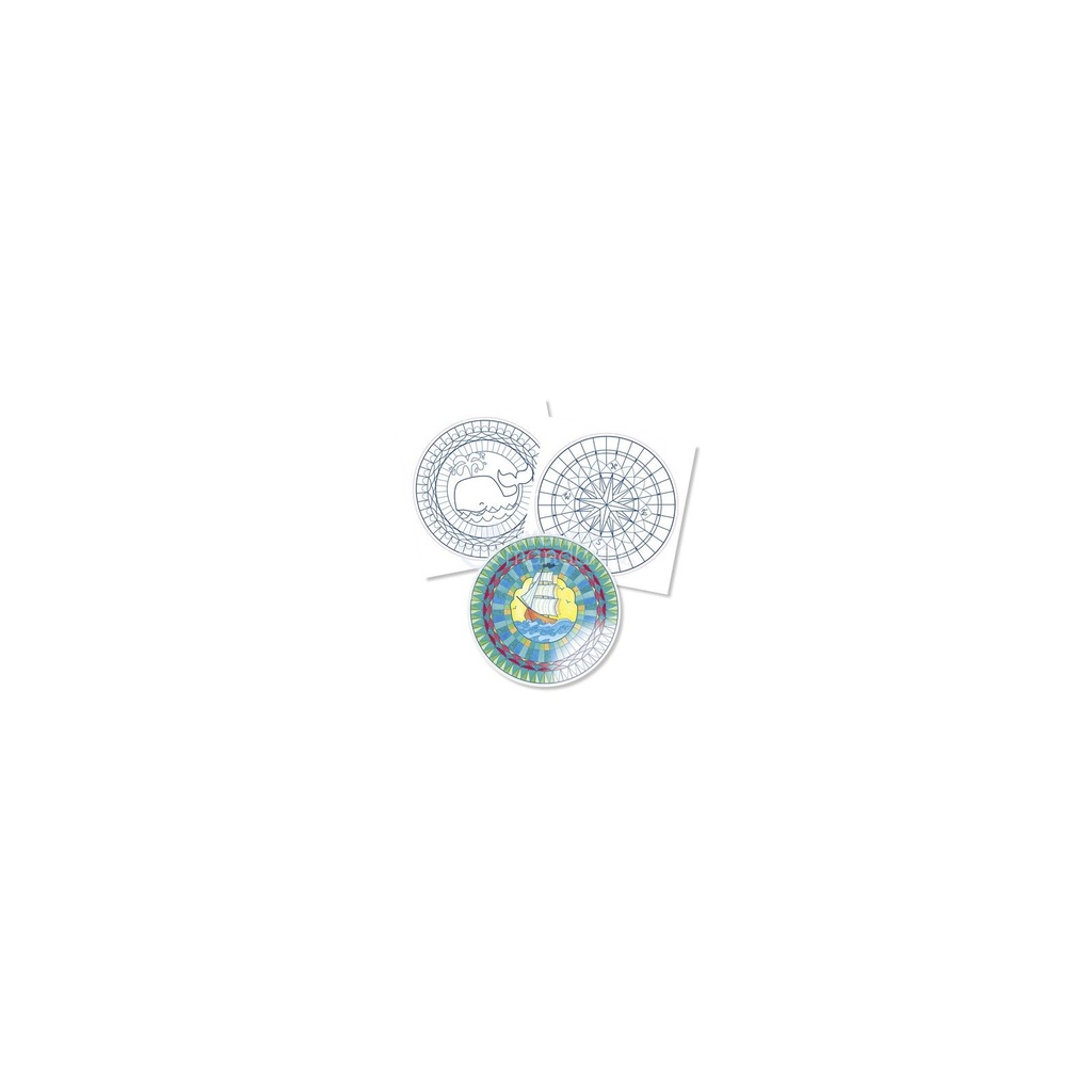 Clairefontaine Avenue mandarine carnet de dessin Mandala